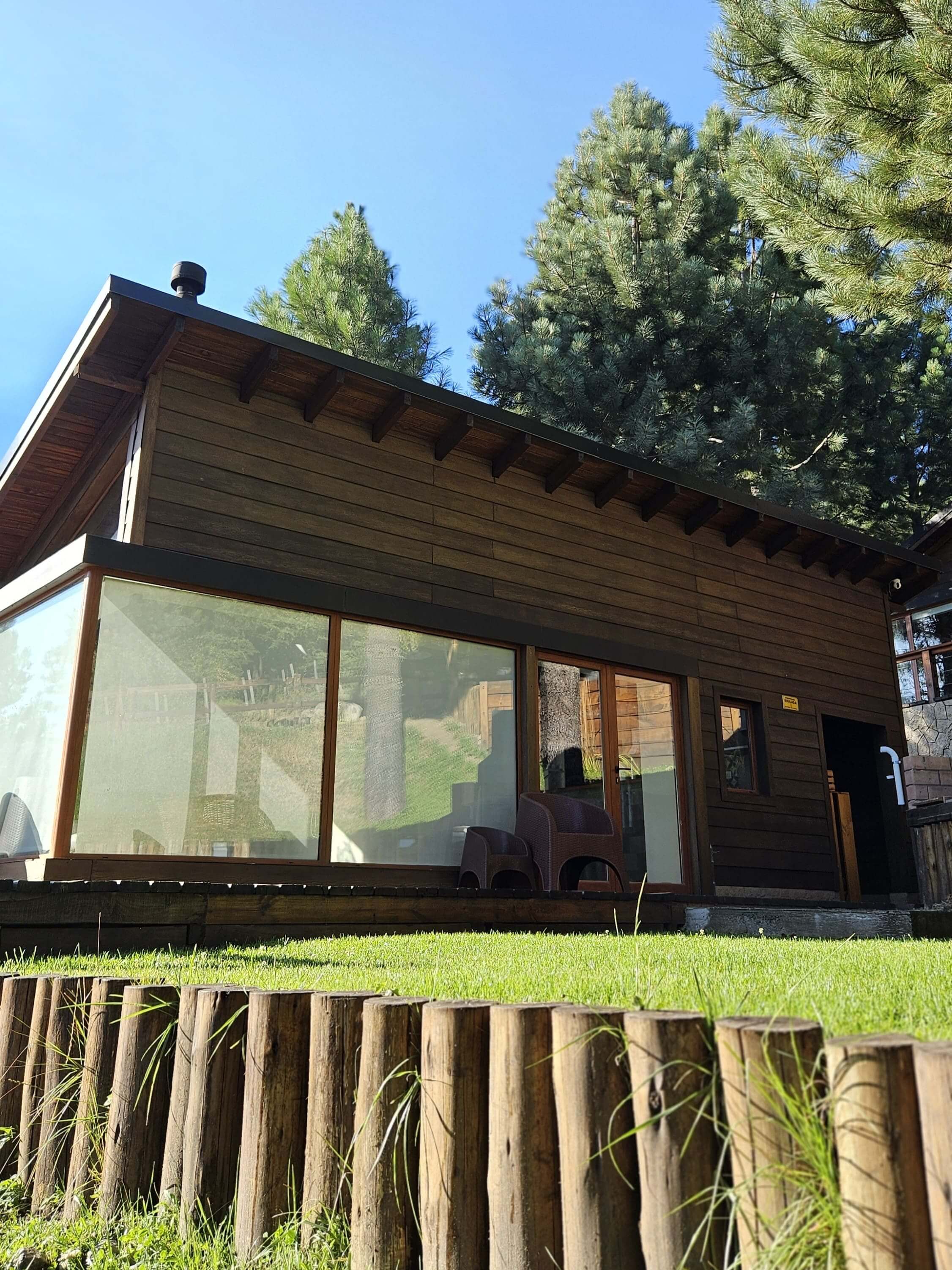 Cabaña Frontera de los Andes, vista exterior